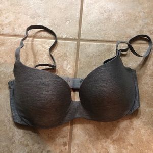Victoria secret pink bra 32D Grey soft